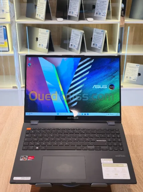 ASUS VIVOBOOK S16 FLIP 2IN1 RYZEN 7 7730U 16G 1T SSD 16'' OLED 3.2K TACTIL 360