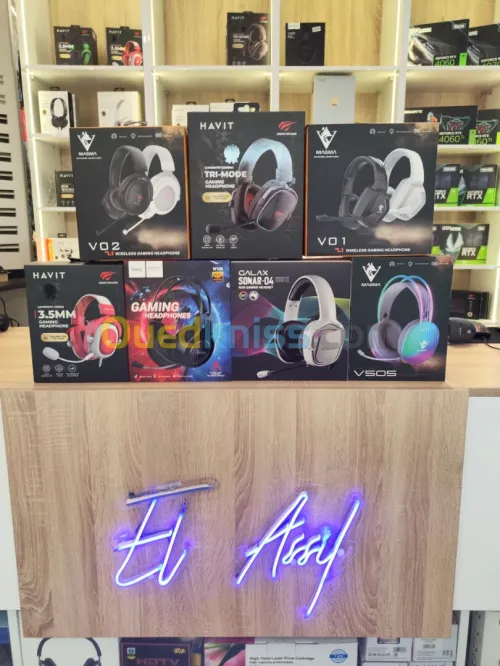CASQUE GAMING GALAX HAVIT MAGMA HOCO