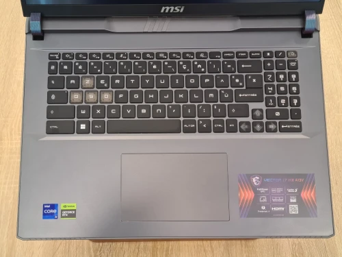 (VENDU) MSI Vector 17HX A13V i9-13980HX 32Go DDR5 1TB NVMe RTX 4080 12GB 17,3" QHD IPS 240Hz