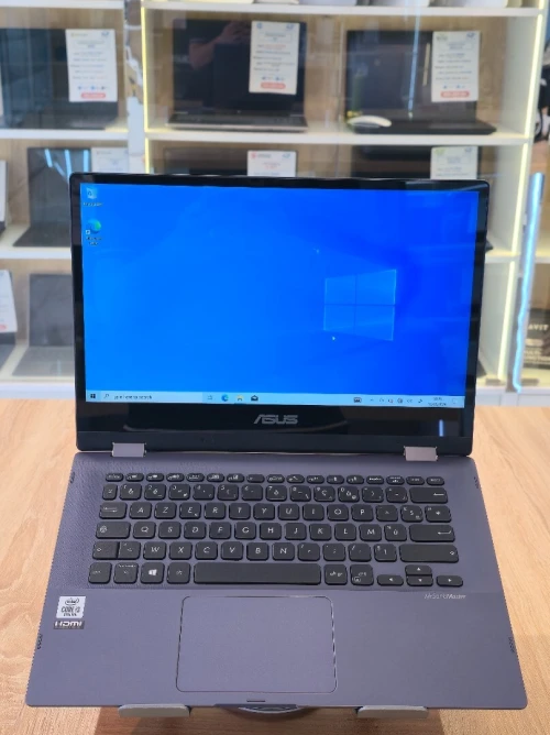 LAPTOP ASUS VIVOBOOK J412F  2IN1 I3-10110U 8G 256G SSD 14" FHD TACTIL 360 WIN11