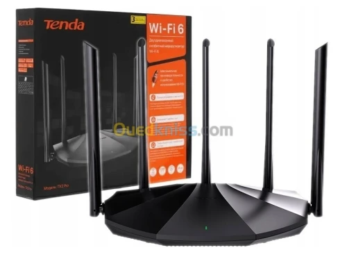 POINT D`ACCÉS TENDA TX2 PRO  DUAL-BAND GIGABIT ROUTEUR WIFI 6