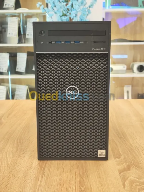 STATION Dell Precision T3640 i3-10100 8Go 256GB NVMe 