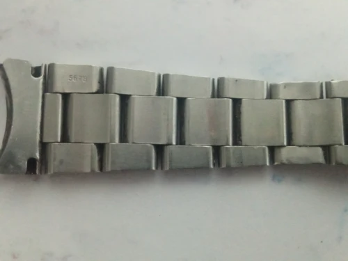 bracelet Rolex original en acier inoxydable 