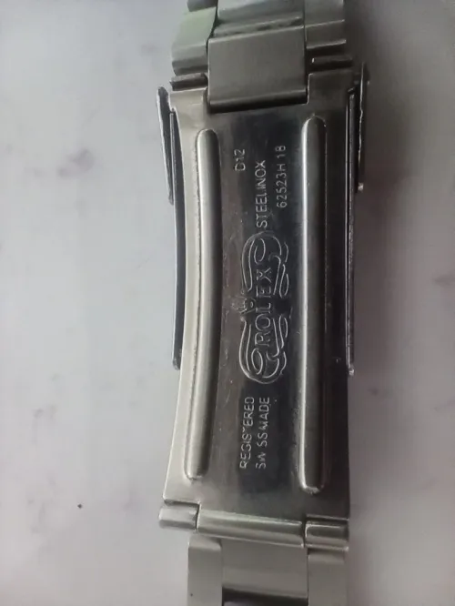 bracelet Rolex original en acier inoxydable 