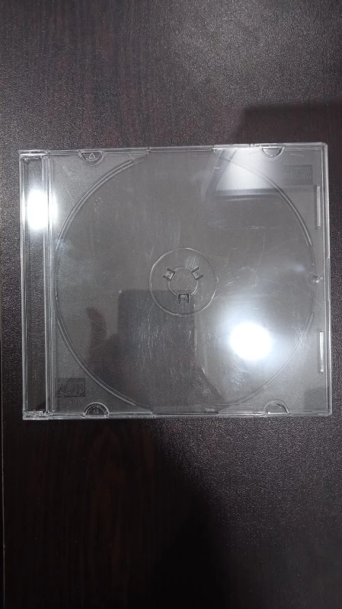 Boite à CD/ DVD transparant carrée