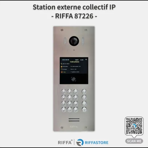 Visiophone collectif IP RIFFA