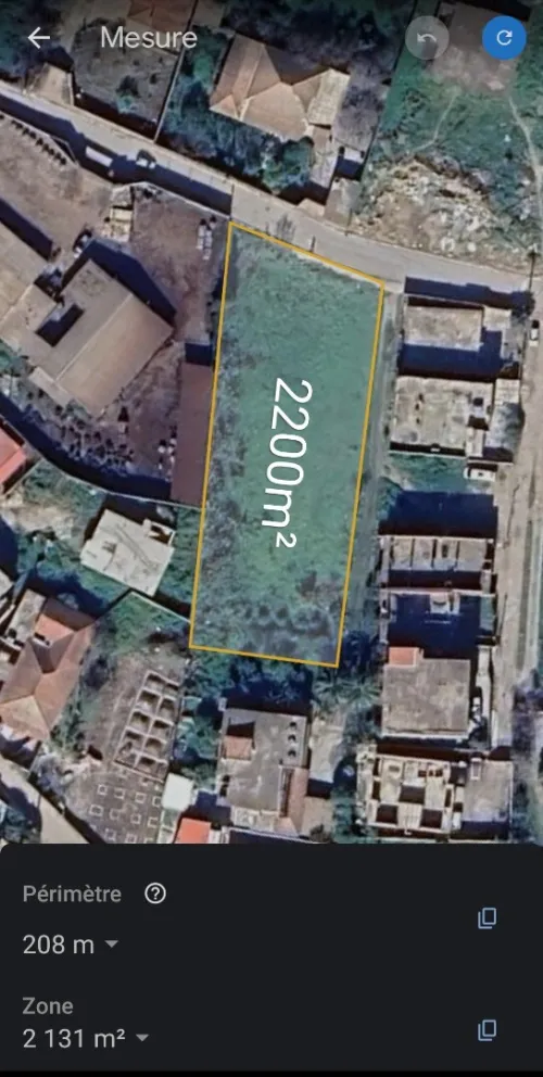 Vente Terrain Boumerdès Hammedi
