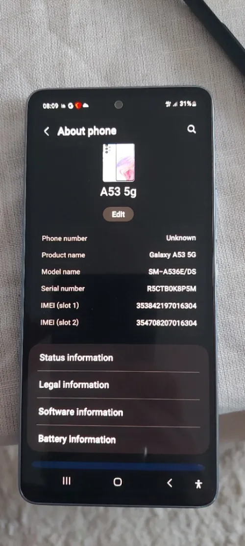 Samsung A53