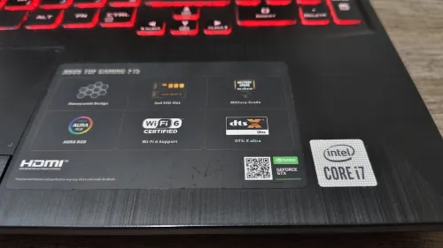 ASUS TUF DASH F15 I7-10870H | 16GB | 1TB NVMe | GTX 1660TI 6GB