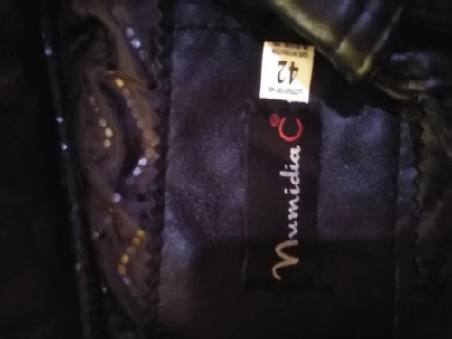 Veste en cuir Numidia original 