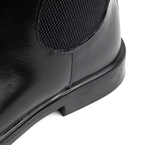 Bottes en cuir chelsea 