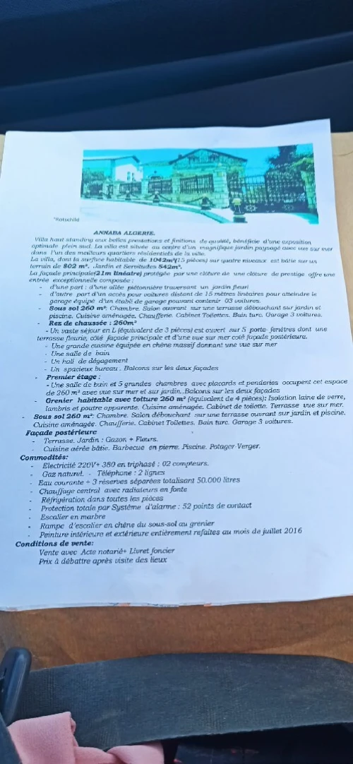 Vente Villa Annaba Annaba