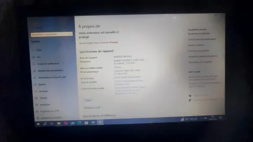 PC dell i5 5eme Gen / 04 G Ram / disque 256 SDD / écran 15 ''