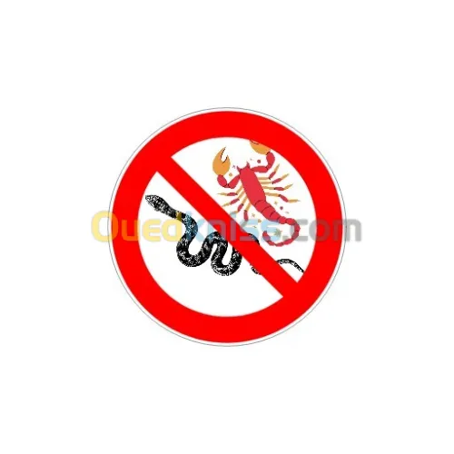 Traitement repulsif anti serpents et scorpions خدمة إبعاد الثعابين 