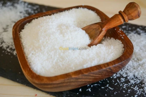 COCO : noix de coco-râpée-farine-sucre-huile-lait-sirop etc.--- جوز الهند: منتوجات  متعددة