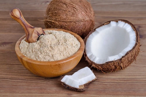 Farine de COCO déshuilée   فرينة جوز الهند منزوعة الزيت