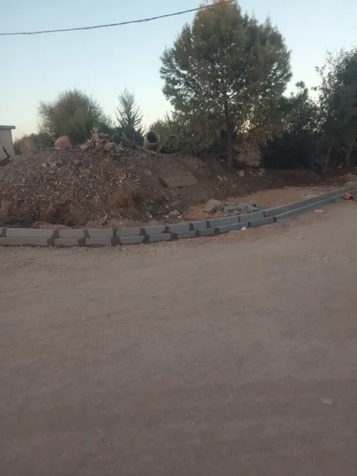 pose bordure carrelage caniveau pavés gabionnage béton imprimé
