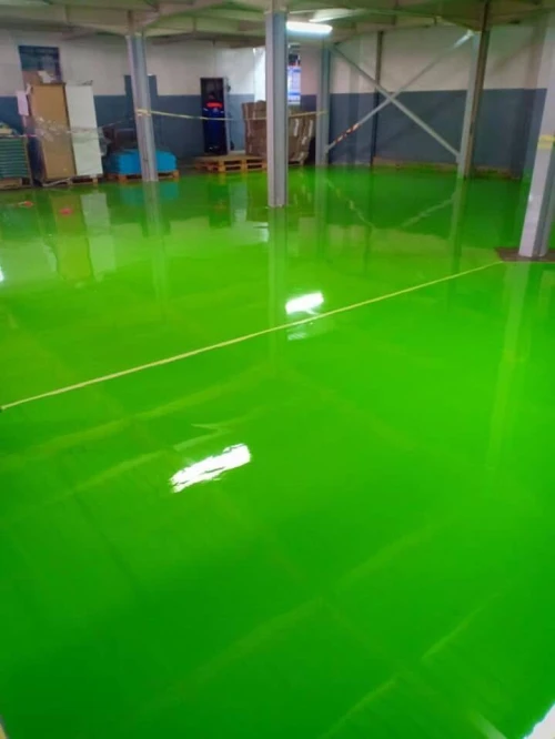 Epoxy sole 