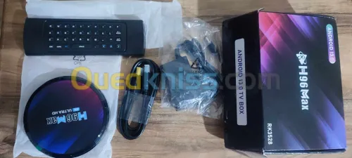 h96 max box 4k 4/64 + airmouse et clavier mx3