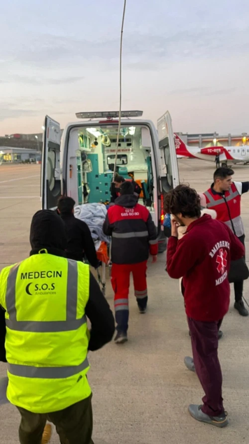 Ambulance privé avec réanimateur
