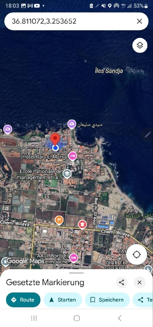 Vente Villa Alger El marsa