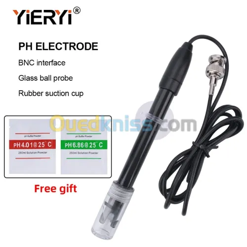  Ph sonde électrode connecteur BNC Q9 connecteur 3M fil sonde