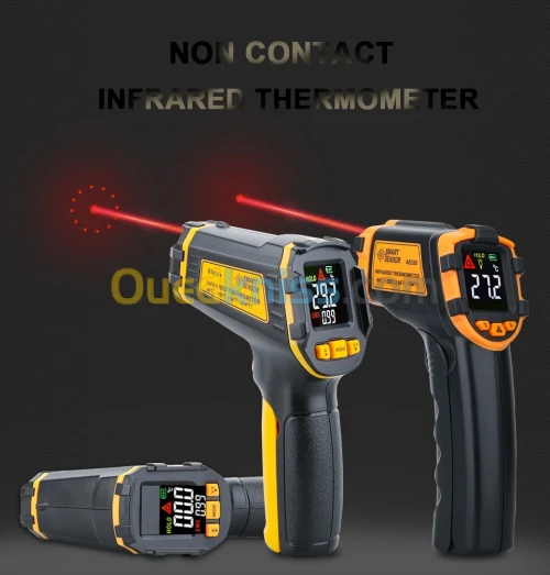 Thermomètre laser infrarouge numérique