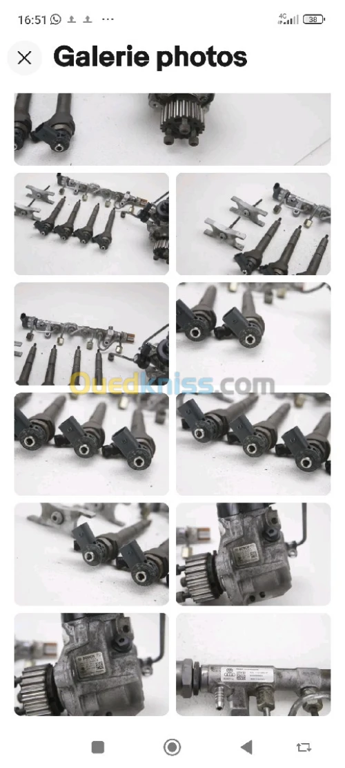 Kit complet d'injection Volkswagen, Seat Audi :03L130277J.03L130755D 