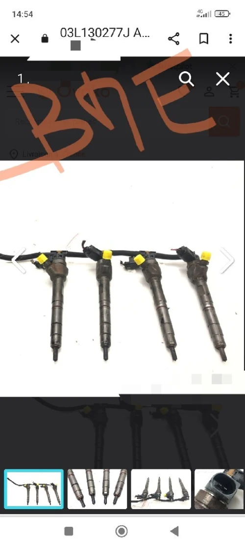 INJECTEUR  PASSAT GOLF 03L130277J