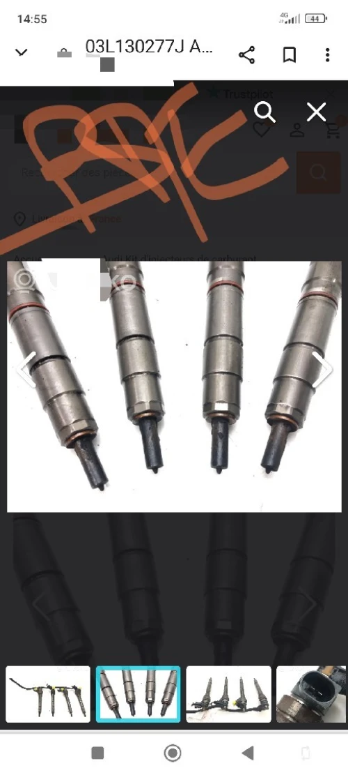 INJECTEUR  PASSAT GOLF 03L130277J