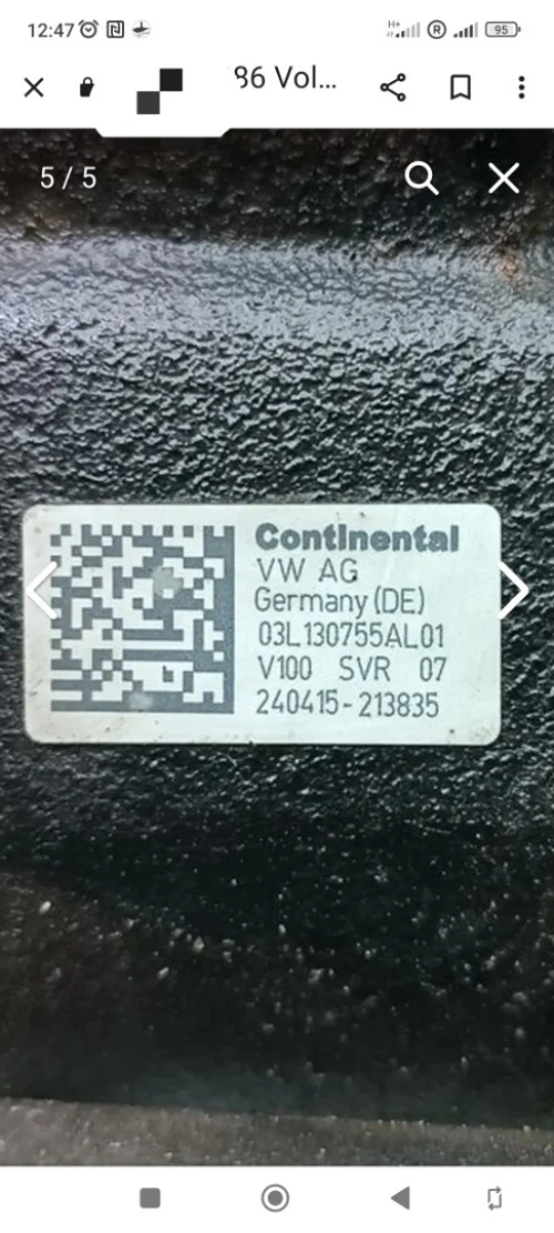 POMPE HP VOLKSWAGEN ET AUDI 03L130755D..