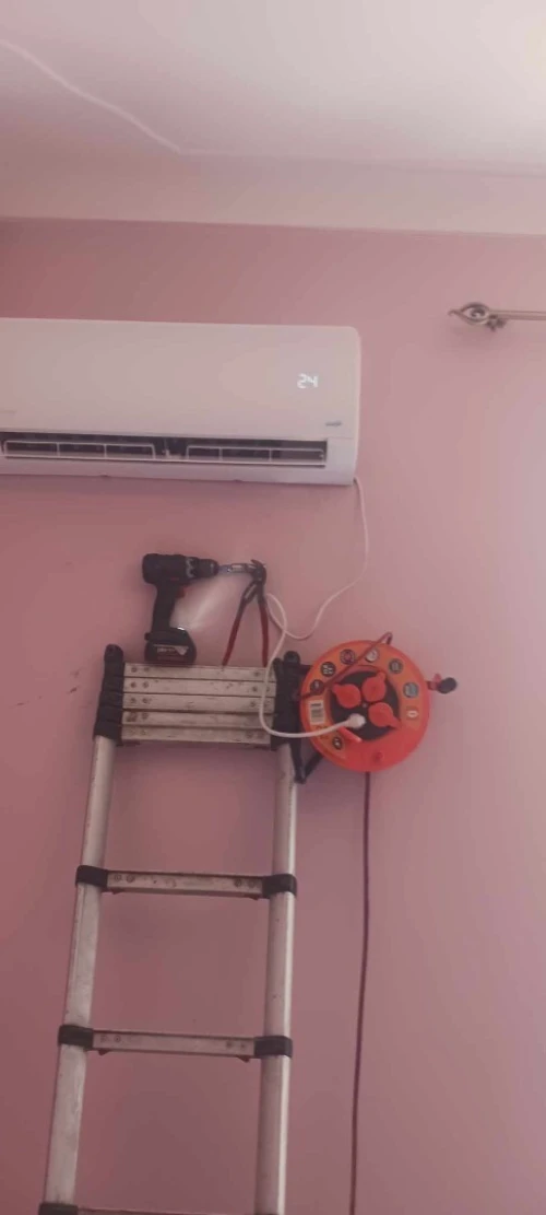 Installation climatiseur 
