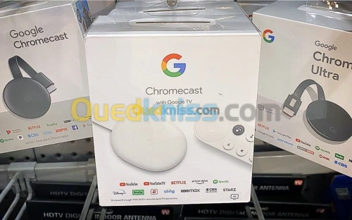 Box Google Chromecast Avec Google TV 4K