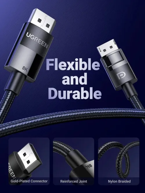 Ugreen DisplayPort Cable 1.4 8k 60hz