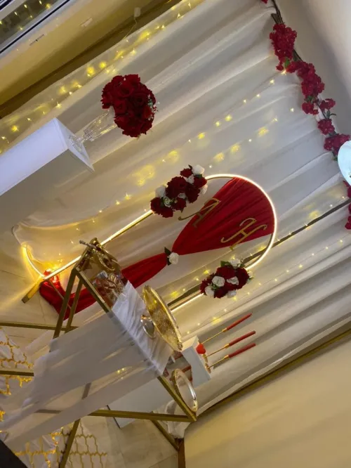 Location de matériels de décorations (mariages anniversaires fiançailles Saint-Valentin)