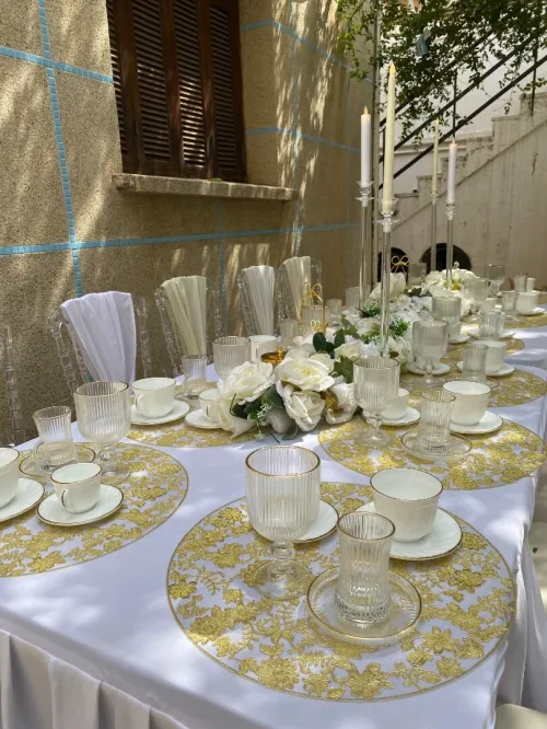 Location vaisselle café dîner 