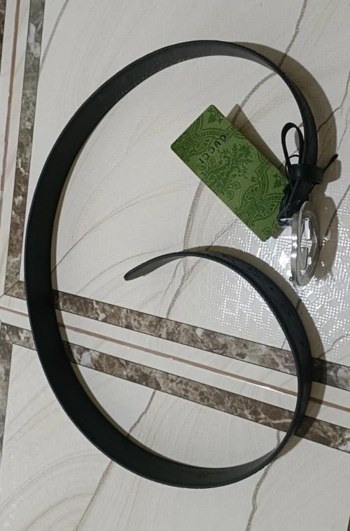 Ceinture Luxury Gucci (Modèle Signature) avec boucle GG - Super Copy - Packaging Complet