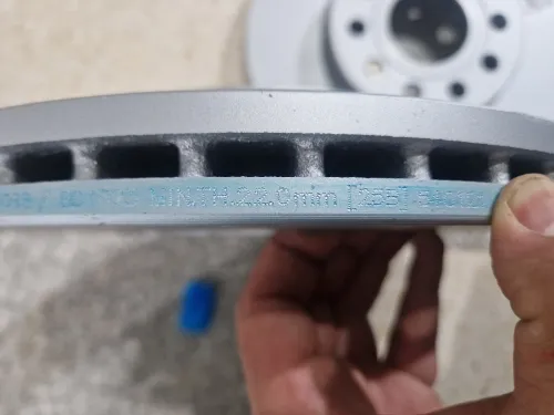 Paires de Disques de frein Avant BOSCH (Origine)
