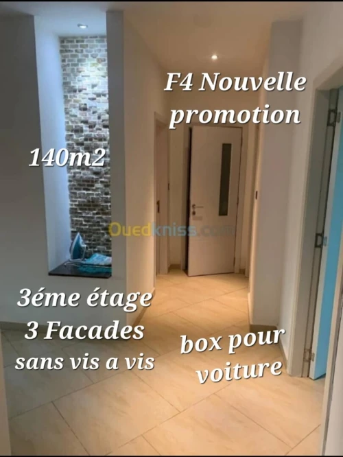 Vente Appartement F4 Alger Said hamdine