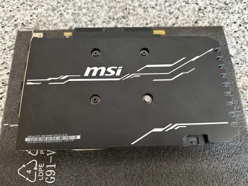 MSI GTX 1660 super ventus xs oc 6GB