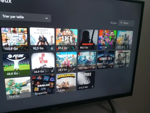 Xbox one s 1000go habta caba mn France 