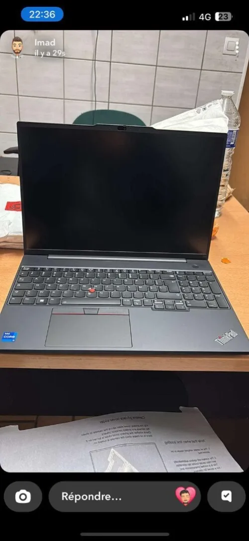 Thinkpad lenovo très bon état e16 