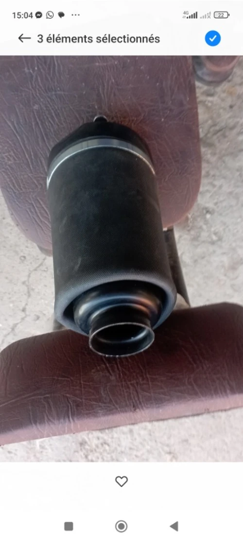 Amortisseur de suspension pneumatique mercides
