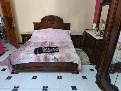 chambre a coucher bois rouge 1er choix