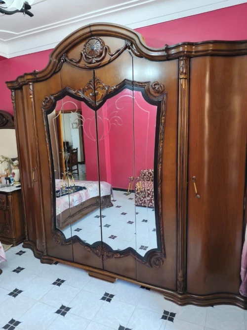 chambre a coucher bois rouge 1er choix