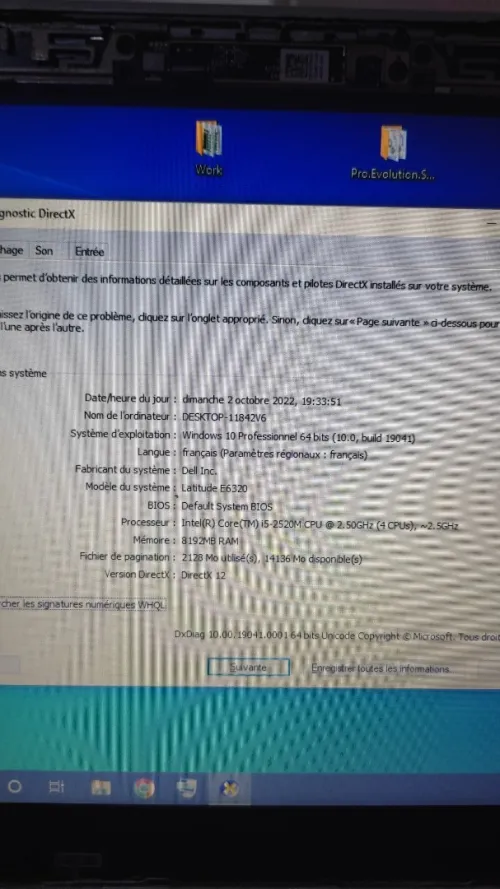Dell latitude E6320 
