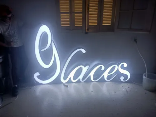  lettres boitier, led, alucobond 