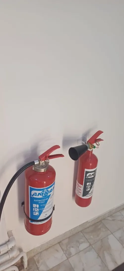 Extincteur/ détection incendie/ réseau anti incendie
