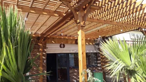 pergola et tinda en bois