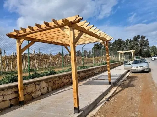 pergola et tinda en bois